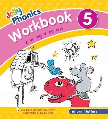 JOLLY PHONICS WORKBOOK 5 PRINT LETTERS
