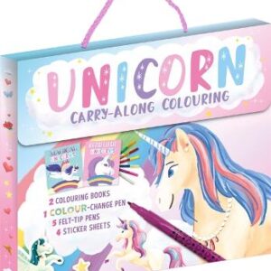 Unicorn Carry-Along Colouring
