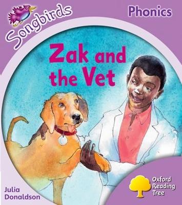 Oxford Reading Tree Songbirds Phonics: Level 1+: Zak And The Vet