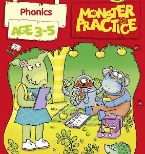 Phonics Age 3-5 (Letts Monster Practice)
