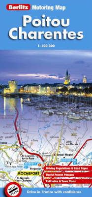Poitou-Charantes Berlitz Motoring Map
