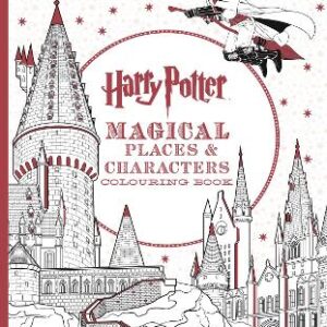 Harry Potter Magical Places And Characters Colouring Book