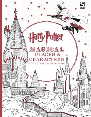 Harry Potter Magical Places And Characters Colouring Book