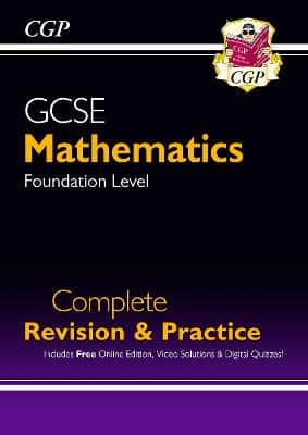 Gcse Maths Complete Revision & Practice: Foundation Inc Online Ed, Videos & Quizzes