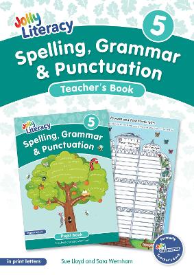 Spelling, Grammar & Punctuation Teacher's Book 5: In Print Letters (British English Edition)