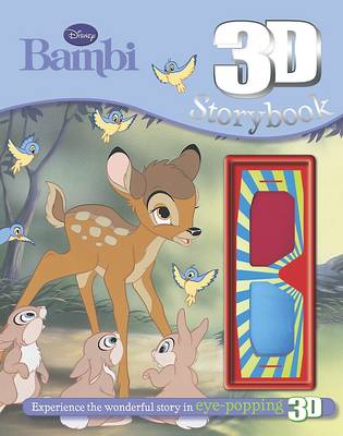 Disney Bambi 3D Storybook With 3D Glasses