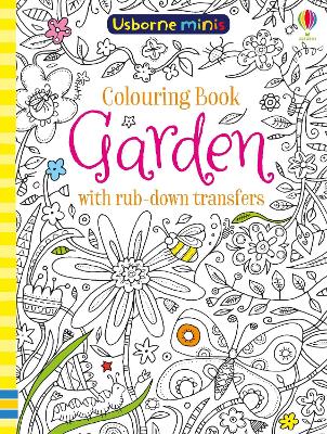 Colouring Book Garden With Rub Downs