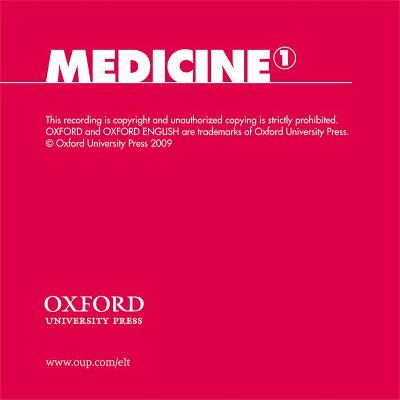 Oxford English For Careers: Medicine 1: Class Audio Cd