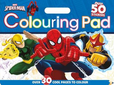 Marvel Spider-Man Colouring Pad: Over 30 Cool Pages To Colour, With Over 50 Stickers