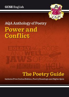Gcse English Aqa Poetry Guide - Power & Conflict Anthology Inc. Online Edition, Audio & Quizzes