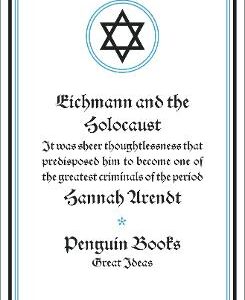 Eichmann And The Holocaust