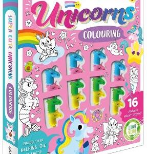Super Cute Unicorns Colouring
