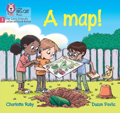 A Map!: Phase 2 Set 2 Blending Practice (Big Cat Phonics For Little Wandle Letters And Sounds Revised)