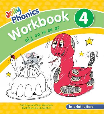 JOLLY PHONICS WORKBOOK 4 PRINT LETTERS