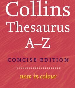 Collins Concise Thesaurus A-Z