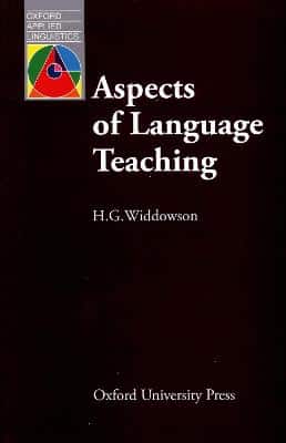 Aspects Of Language Teaching