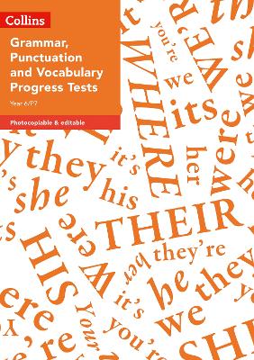Year 6/P7 Grammar, Punctuation And Vocabulary Progress Tests (Collins Tests & Assessment)