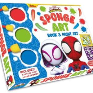 Marvel Spidey And His Amazing Friends: Sponge Art Book & Paint Set