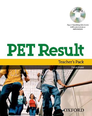 Pet Result:: Teacher's Pack (Teacher's Book With Assessment Booklet, Dvd And Dictionaries Booklet)