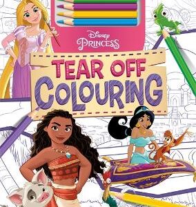 Disney Princess: Tear Off Colouring