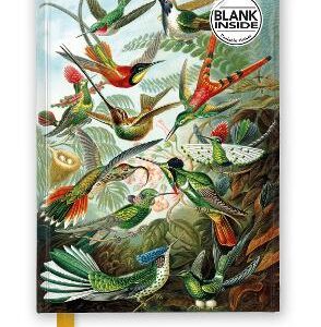 Ernst Haeckel: Hummingbirds (Foiled Blank Journal)
