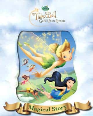 Disney Tinkerbell 3 Magical Story With Amazing Moving Picture Cover