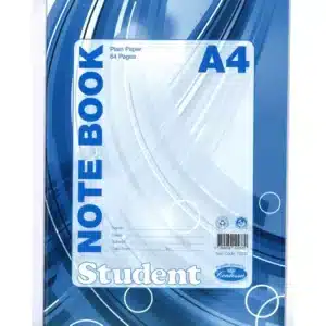 NOTEBOOK A4 64P BLANK PAGES