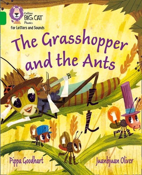 BIG CAT L & S GRASSHOPPER & THE ANTS