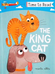 TIME TO READ THE KING CAT