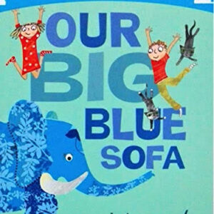 TIME TO READ OUR BIG BLUE SOFA