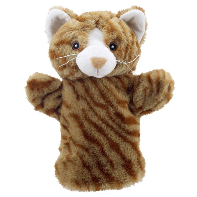 CAT GINGER ECO ANIMAL PUPPET