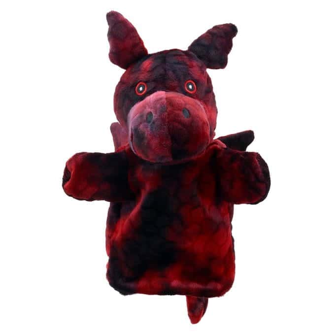 RED DRAGON ECO ANIMAL PUPPET