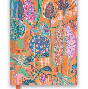 Lucy Innes Williams: Orange Hydrangeas (Foiled Journal)