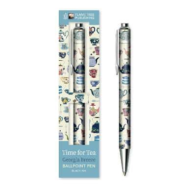 Georgia Breeze: Time For Tea Boxed Decorative Ballpoint Pen