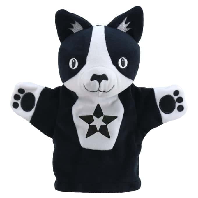 CAT MY FIRST BLACK AND WHITE PUPPET