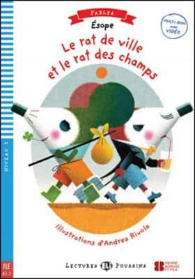 Young Eli Readers - Fables: Le Rat De Ville Et Le Rat De Champs + Downloadable M