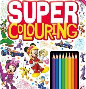 Disney Junior Mickey And The Roadster Racers: Super Colouring