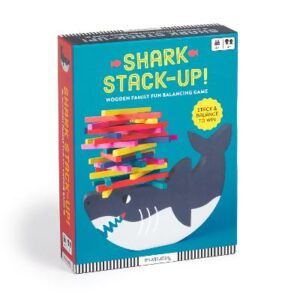 Shark Stack-Up! Wooden Balancing Game