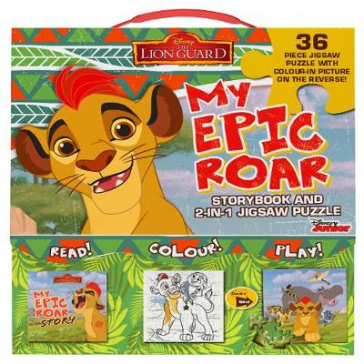 Disney Junior The Lion Guard My Epic Roar: Storybook And 2-In-1 Jigsaw Puzzle