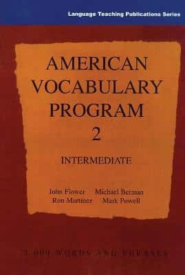 American Vocabulary Program: Program 2: Intermediate
