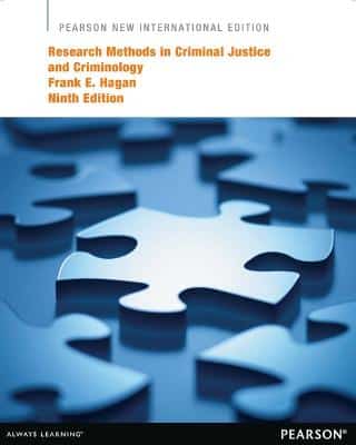 RESEARCH METHODS IN CRIMINAL JUSTICE
