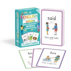 English For Everyone Junior High-Frequency Words Flash Cards