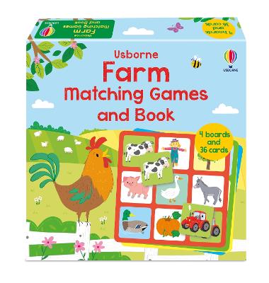 Farm Matching Games And Book