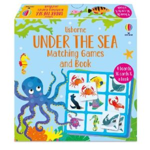 Under The Sea Matching Games And Book