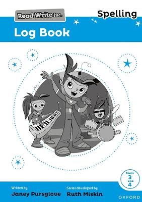 RWI SPELLING LOG BOOK 3 AND 4