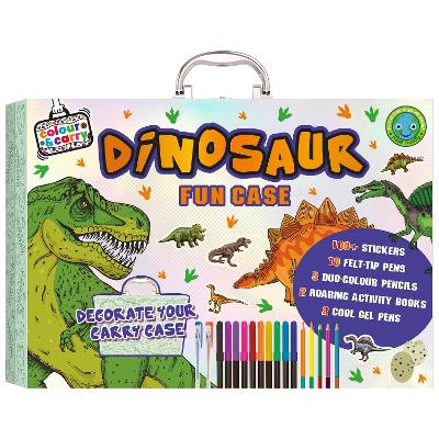Colour And Carry Activity Kit Dinosaur Activity Case