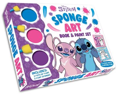 Disney Stitch: Sponge Art Book & Paint Set