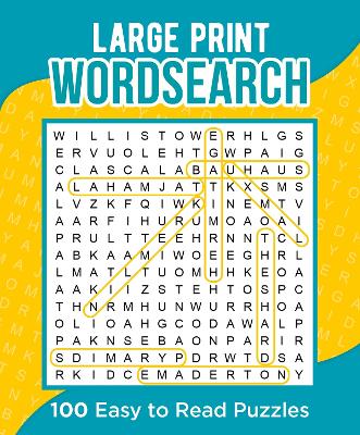 Large Print Wordsearch: Easy To Read Puzzles