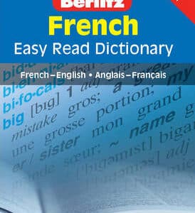 French Berlitz Easy Read Dictionary