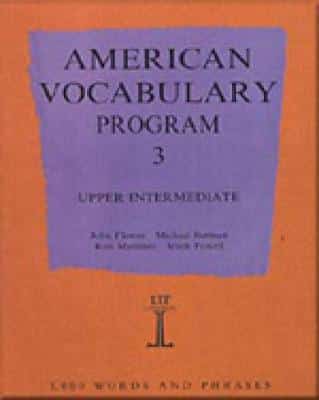 American Vocabulary Program 3: Upper Intermediate